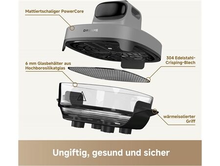 dreame PT60 AirFryer Tasti