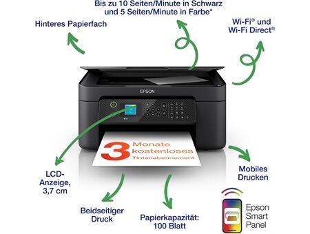 Epson WorkForce WF-2910DWF abzgl. 25€ Cashback