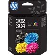 HP 302/304 Tri-color/Black Ink Crtg