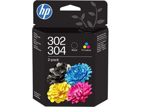 HP 302/304 Tri-color/Black Ink Crtg