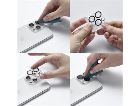 Hama Kameraschutz Cam Protect für iPhone 15 Pro/15 Pro