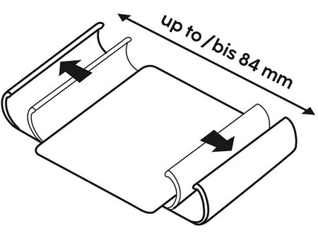 Hama Handytasche Eco für Smartphone 8x17cm
