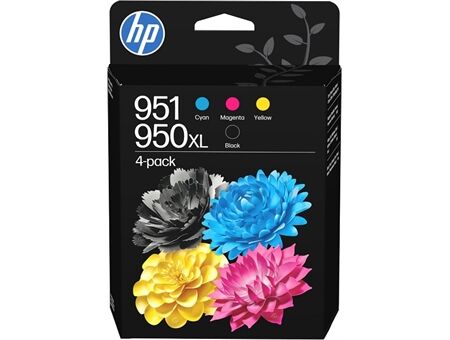 HP HP 951CMY/950XLBlk Ink Crtg Cmbo 4-