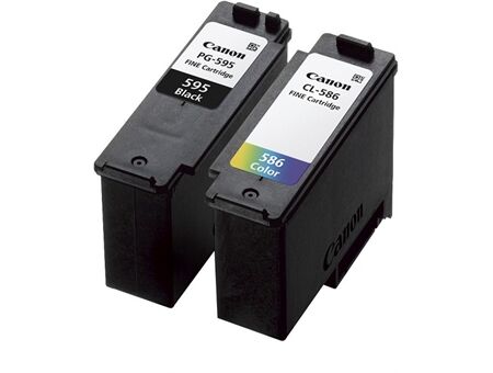 Canon PG-595/CL-586 Original Multipack + Fotopapier