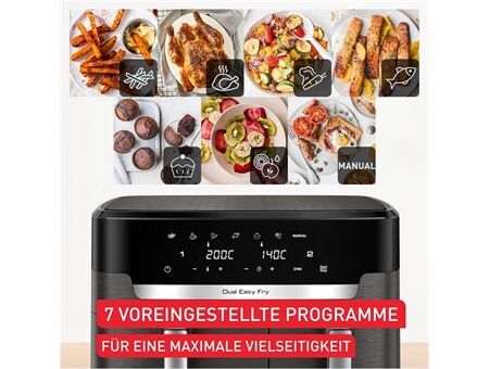 Tefal EY942H Dual Easy Fry XXL