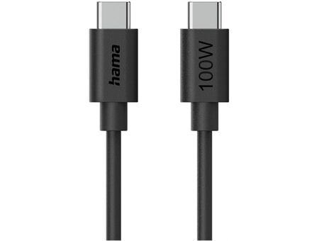 Hama USB-C > USB-C Kabel 100W (1,2m)