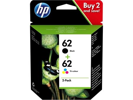 HP 62 Ink Cart Combo 2-Pack
