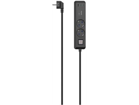 Hama Steckdosenleiste 2-fach (1,4m)