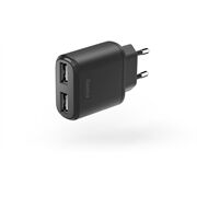 Hama Ladegerät 2-fach USB (12W)