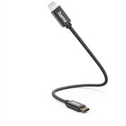 Hama Ladekabel USB-C>Lightning (0,2m)