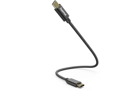 Hama Ladekabel USB-C>USB-C (0,2m)