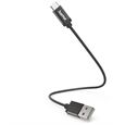 Hama Ladekabel USB-A>USB-C (0,2m)