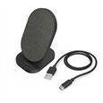 Hama Wireless Charger QI-FC10S-Fabric