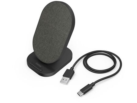 Hama Wireless Charger QI-FC10S-Fabric
