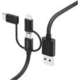Hama 3in1 Ladekabel (1,5m)