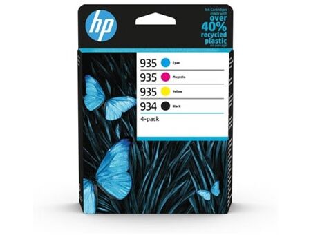 HP 934 Black/935 CMY ink.