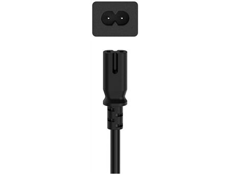Hama Netzkabel Euro-Stecker 2-pol. (2,5m