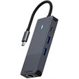 rapoo USB-C 8-in-1 Multiport Adapter