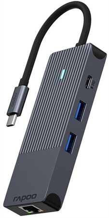 rapoo USB-C 8-in-1 Multiport Adapter