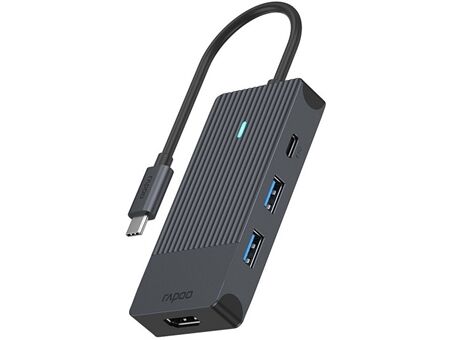 rapoo USB-C 4-in-1 Multiport Adapter