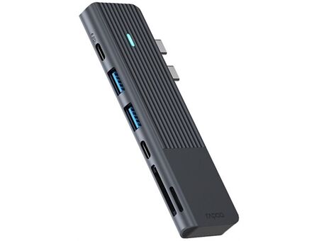rapoo USB-C 7-in-2 Multiport Adapter
