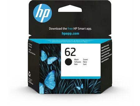 HP Ink/62 Black Cartridge