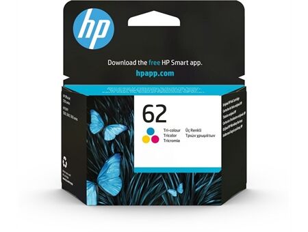 HP Ink/62 Tri-color Cartridge